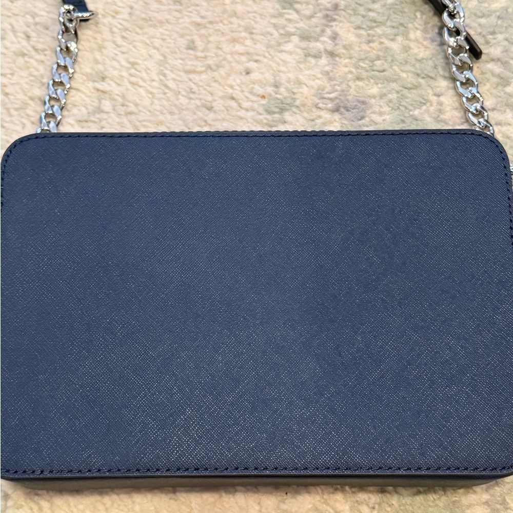 Michael Kors Navy Crossbody Bag - Picture 8 of 9